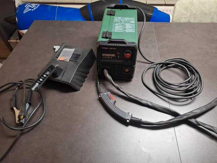 Lasapparaat Parkside PIFDS 120A1, Doe-het-zelf en Verbouw, Gereedschap | Lasapparaten, Zo goed als nieuw, Elektroden, Minder dan 150 ampère