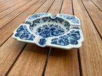 Asbak vierkant Delfts Blauw 18cm - Oud Delft, Antiek en Kunst, Antiek | Keramiek en Aardewerk, Ophalen
