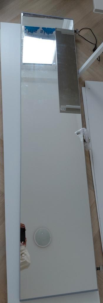 Ikea Pax Spiegeldeur 50x236 cm + 3 Scharnieren, Huis en Inrichting, Kasten | Kledingkasten, Zo goed als nieuw, 200 cm of meer