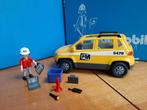 city life bouw 5470 bouwopzichter met gele auto laptop 100%, Ophalen of Verzenden, Zo goed als nieuw, Complete set