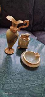 Vintage marmeren decoratie stel, Ophalen of Verzenden