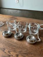 3x Philips Sonicare Oplaadglazen, Glas of Glazen, Gebruikt, Ophalen of Verzenden, Glas