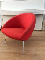 Artifort Hanna stoel fauteuil design modern rood, Huis en Inrichting, Fauteuils, Ophalen, Gebruikt, 75 tot 100 cm, Nvt