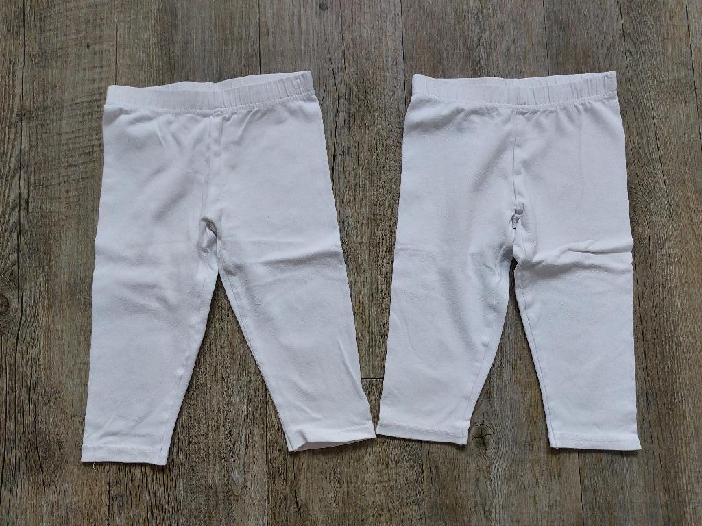 2 driekwart leggings maat 98/104, Kinderen en Baby's, Kinderkleding | Maat 98, Broek, Zeeman, Gebruikt, Meisje