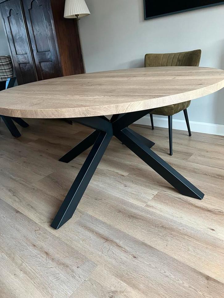 matrix spin tafel poot, Huis en Inrichting, Tafels | Eettafels, Zo goed als nieuw, 100 tot 150 cm, 150 tot 200 cm, Vier personen