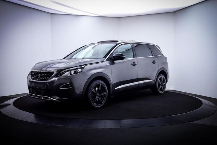 Peugeot 5008 1.6T Aut. 7P GT-Line PANO | FULL LED | 360 CAM, Auto's, Peugeot, Bedrijf, Te koop, 360° camera, ABS, Achteruitrijcamera