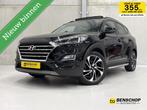 Hyundai Tucson 1.6 T-GDi Premium Panodak Leer Navi Carplay C, Auto's, Hyundai, 4 cilinders, Zwart, SUV of Terreinwagen, Onderhoudsboekje