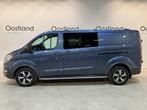 Ford Transit Custom 320 2.0 TDCI L2H1 Active 170 PK Automaat, 15 km/l, 4 cilinders, Met garantie (alle), Blauw