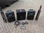 Geluidsset VONYX 2.1 complete live set, Ophalen, Zo goed als nieuw, Complete set