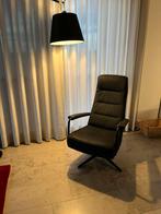 Leren draaifauteuil, Ophalen, Zo goed als nieuw, 75 tot 100 cm, 50 tot 75 cm