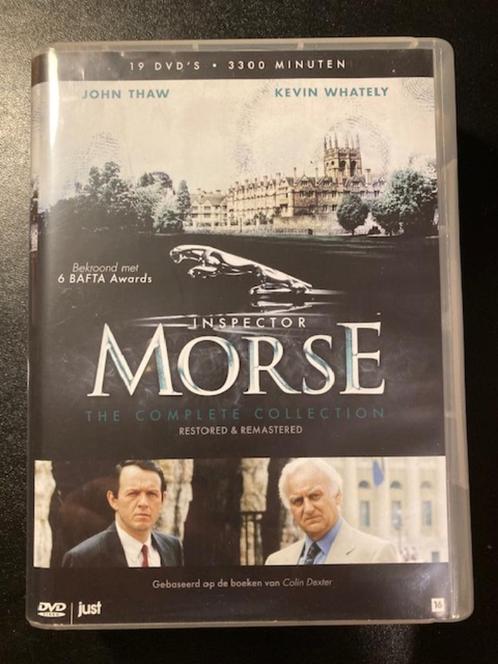 Te koop: DVD collectie Inspector Morse en Maigret, Cd's en Dvd's, Dvd's | Tv en Series, Zo goed als nieuw, Thriller, Boxset, Vanaf 12 jaar