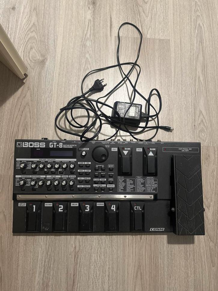 Boss GT-8 Multi-Effect Processor, Muziek en Instrumenten, Effecten, Gebruikt, Chorus, Ophalen