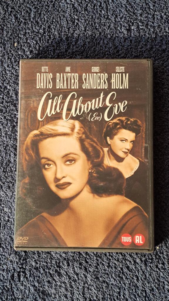 All about Eve "Bette Davis", Cd's en Dvd's, Dvd's | Drama, Zo goed als nieuw, Alle leeftijden, Ophalen of Verzenden