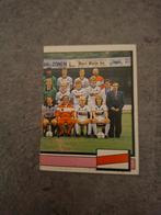Panini sticker Voetbal 89. Deel teamfoto Telstar., Verzenden, Zo goed als nieuw, Sticker