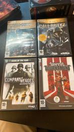 Call of Duty, call of Duty 2, Unreal Tournament 3, CoH, Ophalen of Verzenden, Zo goed als nieuw, Shooter, Vanaf 18 jaar