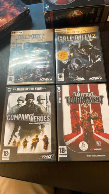 Call of Duty, call of Duty 2, Unreal Tournament 3, CoH beschikbaar voor biedingen