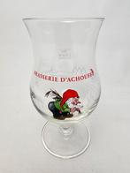 # Brasserie D' Achouffe bier glas 33 cl rechte tekst, Verzamelen, Glas en Borrelglaasjes, Ophalen of Verzenden, Gebruikt, Bierglas