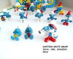 grote smurf als kapitein, witte kleding 20141 1981 SCHLEICH, Verzamelen, Smurfen, Verzenden, Zo goed als nieuw, Overige Smurfen