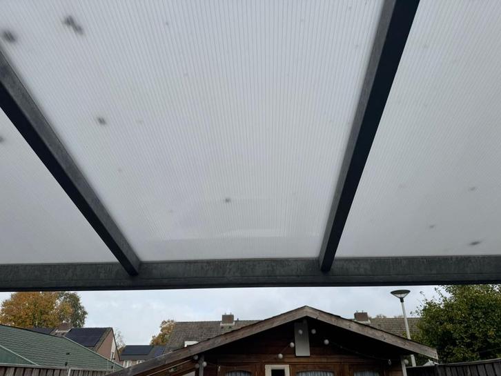 Overkapping staal, Tuin en Terras, Overkappingen, Zo goed als nieuw, Ophalen