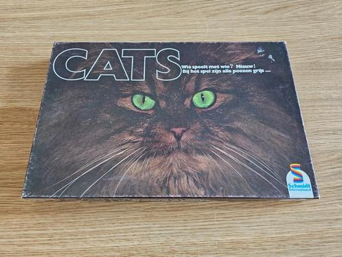 Cats een retro vintage bordspel, Hobby en Vrije tijd, Gezelschapsspellen | Bordspellen, Zo goed als nieuw, Een of twee spelers