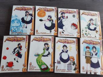 Mahoromatic Tokyopop Manga compleet 8 volumes, Engelstalig