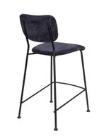 Zuiver Benson kruk donkerblauw, nieuw, Huis en Inrichting, Barkrukken, 1 kruk, Ophalen, Nieuw, 60 tot 90 cm