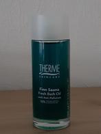 Therme Finn Sauna Fresh Bath Oil 100ml, Nieuw, Ophalen of Verzenden, Bad & Douche