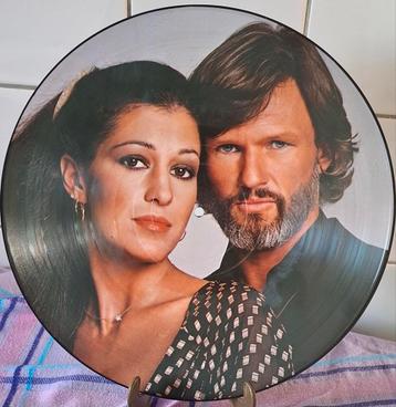Kris Kristofferson  & Rita Coolidge. Picture disc.  1978. beschikbaar voor biedingen