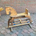 Antiek houten schommelpaard, Gebruikt, Ophalen of Verzenden, Hout