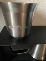 NIEUWE! Nespresso RVS Cups - Set van 2 (espresso-maat), Ophalen of Verzenden, Nieuw, Overige stijlen, Kop(pen) en/of Schotel(s)