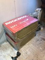 Steenwol, rockwool, isolatie, platen, vloer isolatie, Doe-het-zelf en Verbouw, Isolatie en Afdichting, 4 tot 8 cm, Steenwol, Ophalen of Verzenden