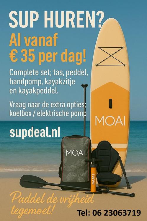 SUP huren, Watersport en Boten, Suppen, Nieuw, Ophalen