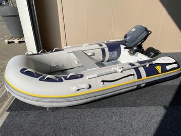 Yellow V 270 met aluminium vloer + Yamaha F4 4tact Nieuw! beschikbaar voor biedingen