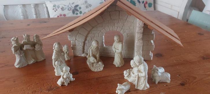 Kerstgroep 10 delig, Diversen, Kerst, Gebruikt, Ophalen of Verzenden