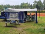 Nette 4 pers Camplet Royal -met stalling -opzetten in 15 min, Caravans en Kamperen, Vouwwagens, Ophalen, Blauw, Camp-Let, Tot en met 4
