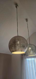 2 Prachtige grote hanglampen te koop!, Ophalen, Zo goed als nieuw, Metaal, 50 tot 75 cm