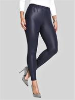 Blauwe Leatherlook legging maat S/M en M/L (126), Kleding | Dames, Leggings, Maillots en Panty's, Legging, Blauw, Nieuw, Ophalen of Verzenden