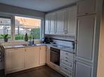 Tweedehands keuken met Siemens inbouwapparatuur, Ophalen, Hoekkeuken, Zo goed als nieuw, Kunststof