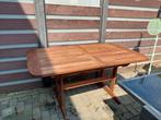 Houten tuintafel, uitschuifbaar, Tuin en Terras, Tuintafels, Ophalen, Gebruikt, Rechthoekig, Hout