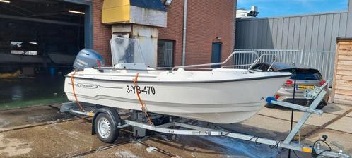 Cresent Cosmos, Watersport en Boten, Vis- en Consoleboten, Zo goed als nieuw, 50 tot 70 pk, 3 tot 6 meter, Benzine, Buitenboordmotor
