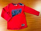 Vingino mooi rood longsleeve shirt maat 3/98, Kinderen en Baby's, Kinderkleding | Maat 98, Verzenden, Zo goed als nieuw, Vingino