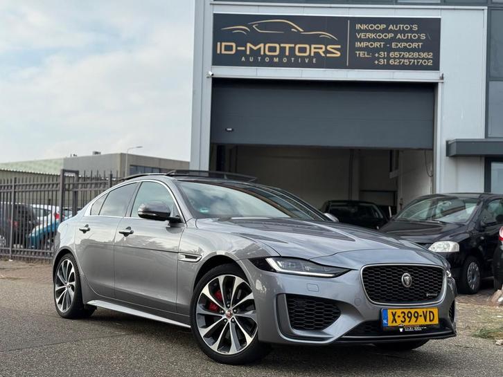 Jaguar XE 2.0 P300 AWD R-Dynamic HSE pano DEALER AUT bomvol, Auto's, Jaguar, Bedrijf, Te koop, XE, 360° camera, 4x4, ABS, Adaptive Cruise Control