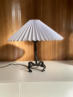 Vintage Japandi castiron tafellamp zwart h25cm, Huis en Inrichting, Lampen | Tafellampen, Minder dan 50 cm, Vintage Japandi wabisabi brutalist