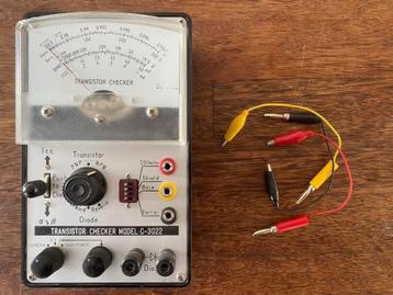 Transistor Checker Model C-3022 – Werkend, Vintage beschikbaar voor biedingen