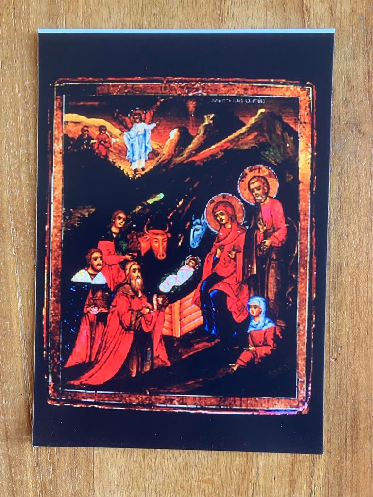 Kerst Ikoon Oekraïne, Antiek en Kunst, Antiek | Religie, Ophalen of Verzenden