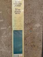 2x Nieuwe Blauwe Jaloezie 25mm - 150x130cm, Ophalen, 100 tot 150 cm, Blauw, 100 tot 150 cm