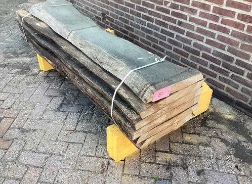 Meubeldroog nederlands iepenhout, Tuin en Terras, Palen, Balken en Planken, Nieuw, Planken, 180 tot 250 cm, Hardhout, Ophalen