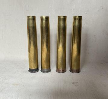 wo2 - Duitse 3,7 cm pak hulzen - Messing met staal - LEEG beschikbaar voor biedingen