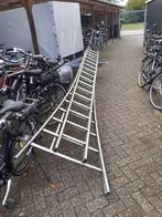 alluminium ladder, Doe-het-zelf en Verbouw, Ladders en Trappen, Ophalen, Gebruikt, Ladder, 4 meter of meer