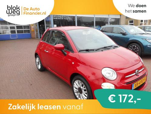 Fiat 500 1.2 Popstar CRUISE CONTROL+AIRCO+LM-VE € 10.395,0, Auto's, Fiat, Bedrijf, Lease, Financial lease, ABS, Airbags, Airconditioning